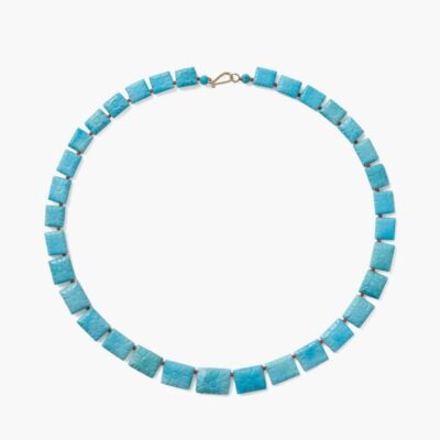 Jewelry Chan Luu  | 14K Azalea Beaded Necklace Turquoise