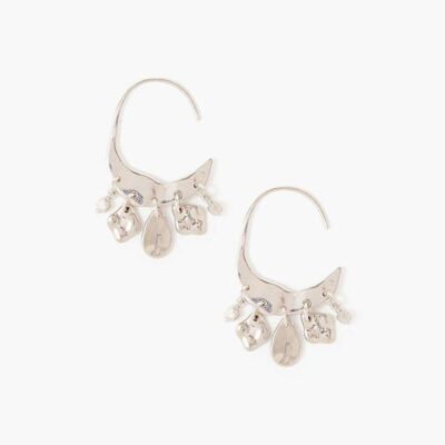 Jewelry Chan Luu  | Petite Silver Crescent Earrings