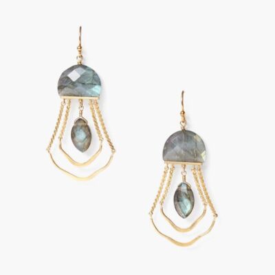 Jewelry Chan Luu  | Labradorite Luna Chandelier Earrings