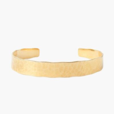 Jewelry Chan Luu  | Yellow Gold Hammered Cuff