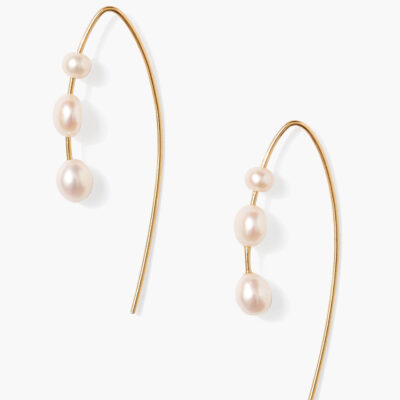 Hanalei Pearl Earrings Gold