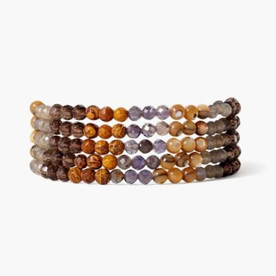 Jewelry Chan Luu  | Abalone Mix Step Naked Wrap Bracelet