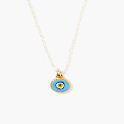 Mya Evil Eye Necklace Turquoise Mix