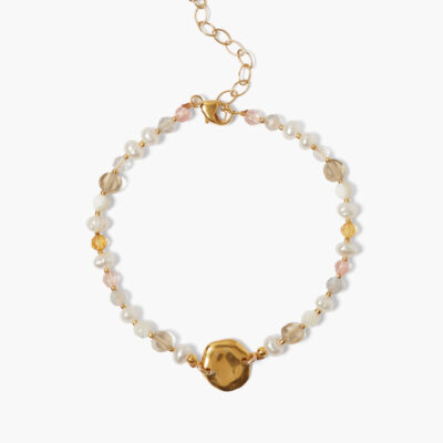 Marrakesh Bracelet White Pearl Mix