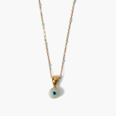 Izmir Evil Eye Necklace Turquoise