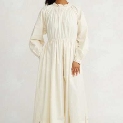 Gemma Dress Cloud Cream