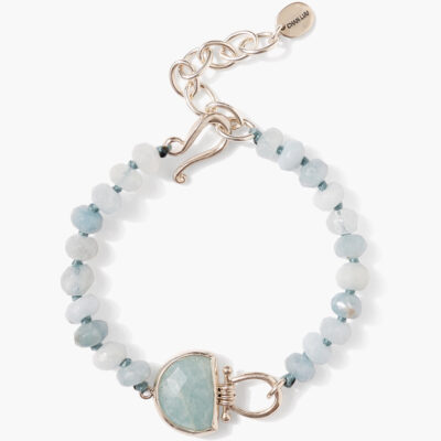 Luna Bracelet Aquamarine