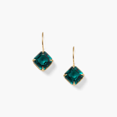 Lumi Drop Earrings Emerald