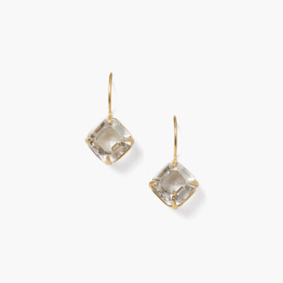 Lumi Drop Earrings Crystal