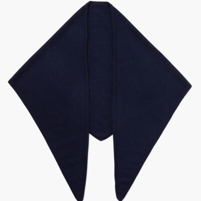 Navy Triangle Scarf