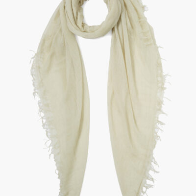 Light Sage Cashmere and Silk Scarf