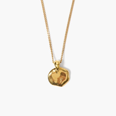 Coin Necklace Yellow Gold