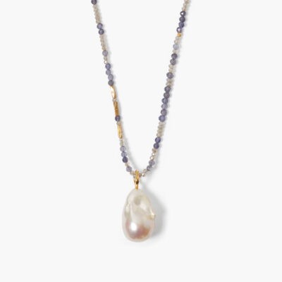 Sophia Necklace Iolite Mix