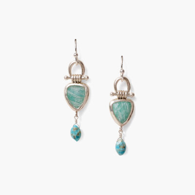 Rahel Drop Earrings Amazonite