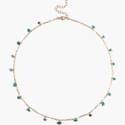 Cayman Short Necklace Turquoise