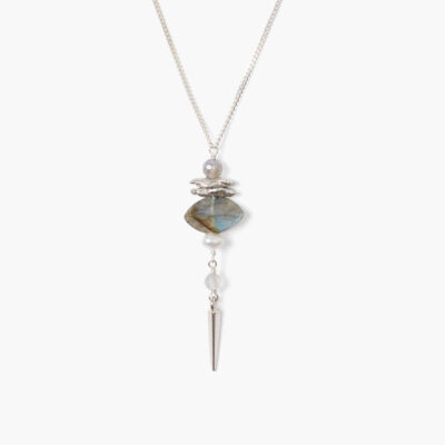 Lisbeth Necklace Labradorite Mix