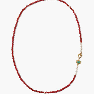 Santos Necklace Carnelian Mix