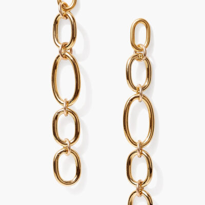 Ravello Chain Earrings Gold