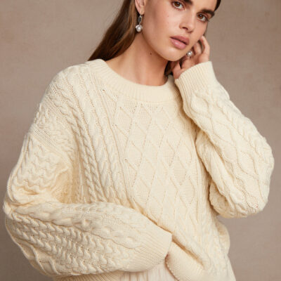 Georgina Sweater Antique White