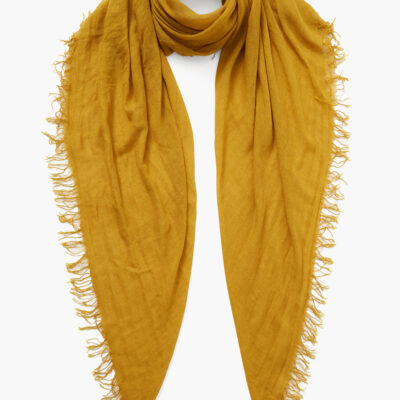 Green Sulphur Cashmere and Silk Scarf