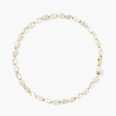 Luz Necklace White MOP