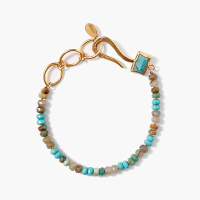 Odyssey Hook Bracelet Turquoise