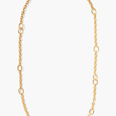 Frances Long Necklace Yellow Gold