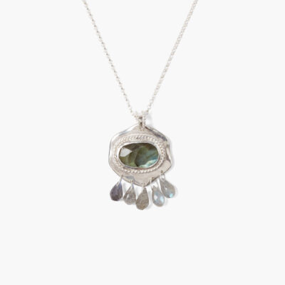 Ostra Necklace Labradorite