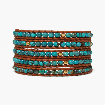 Denali Wrap Bracelet Turquoise