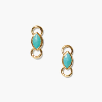 Reina Stud Earrings Turquoise