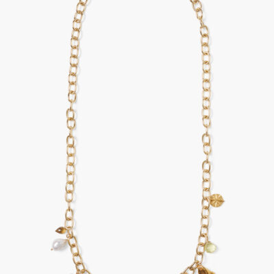 Anya Necklace Gold Mix