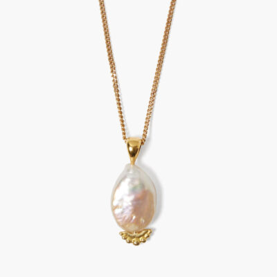 Jaya Pendant Necklace White Pearl