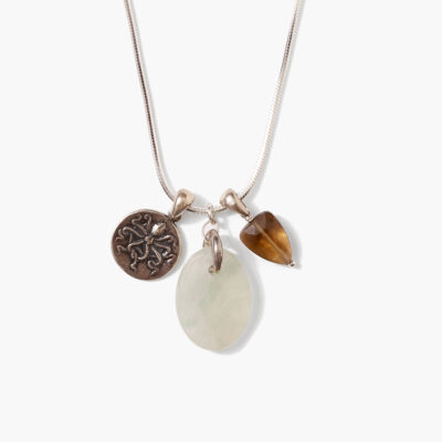 Ostia Charm Necklace Fluorite