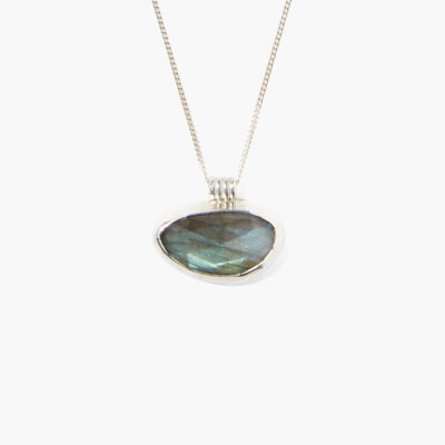 Delta Necklace Labradorite